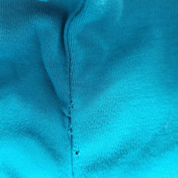 Bench Sweater Jacket Women's Large Zip Mock Neck Blue Zipper Close Pocke… - Picture 12 of 13